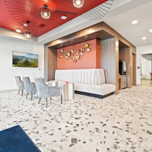 Leasing Office with ample lounge seating