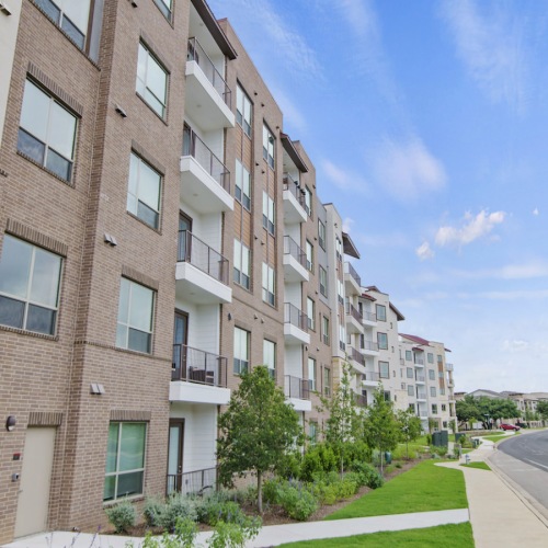 Exterior of The Summit Lofts